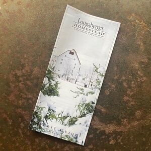 Longaberger Homestead 2003 Guest Guide Brochure- Printed November 2002